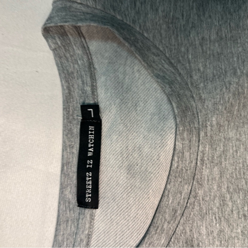 Money Scheme Heather Gray Tee by Streetwear Society