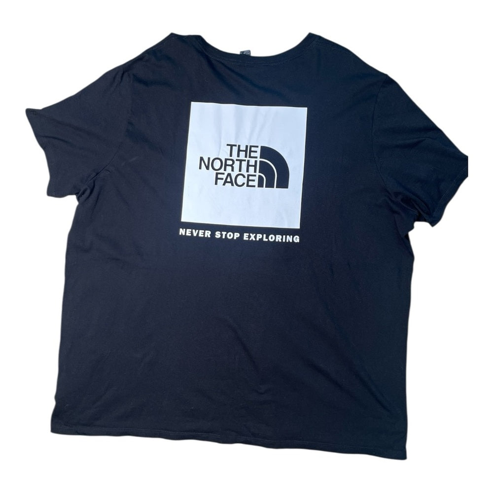 The North Face Navy Blue Logo Tee