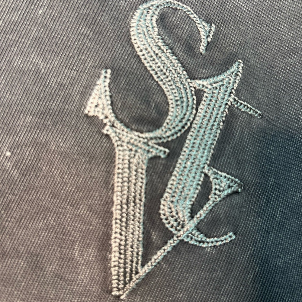 Si Tu Veux Green Stitched Box T-Shirt