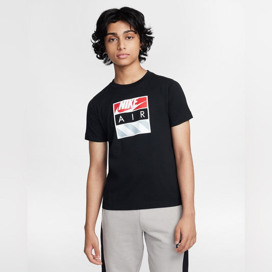 Nike Air Black T-Shirt for Big Kids