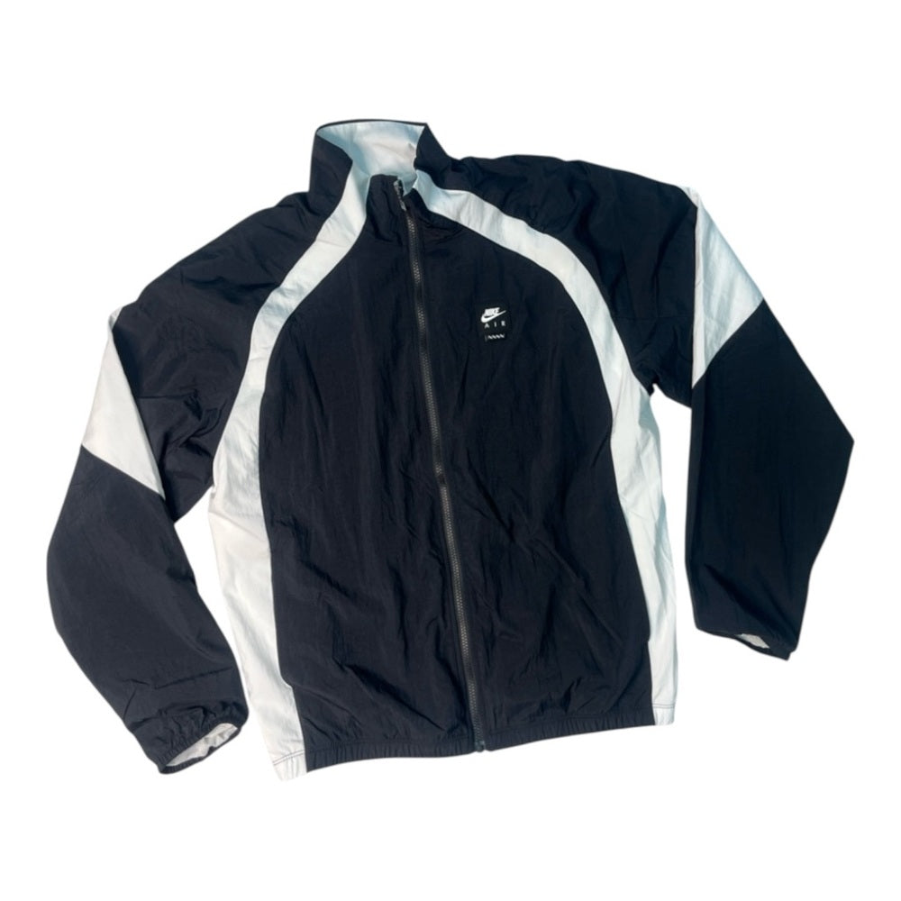 Nike Men's Black and White Lightweight Windbreaker
