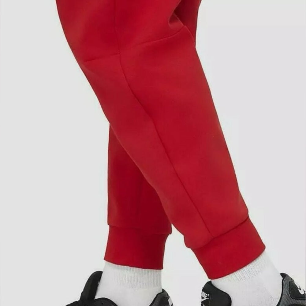Sz Various Nike Sportswear Tech Fleece Pants University Red Mens Size CU4495 657