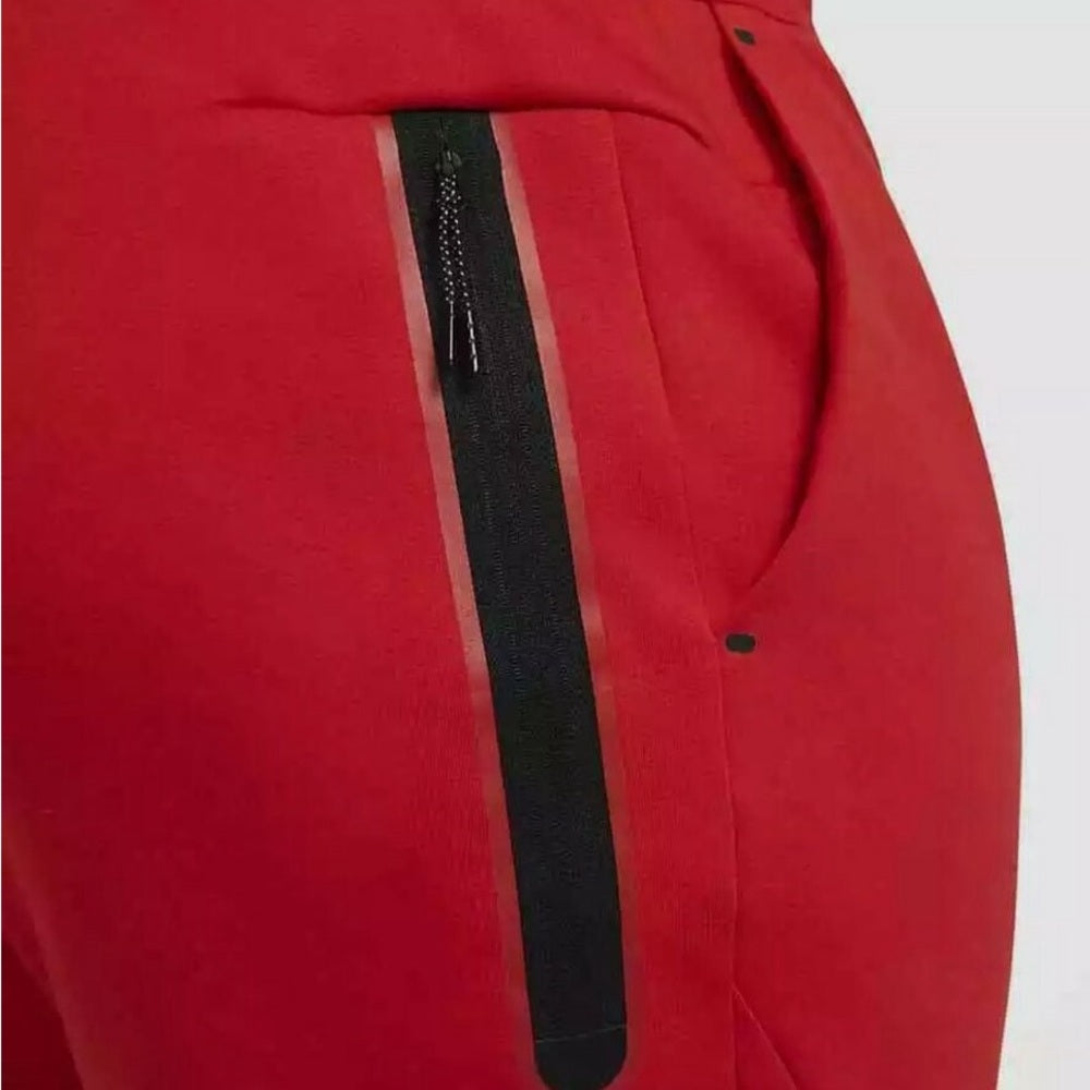Sz Various Nike Sportswear Tech Fleece Pants University Red Mens Size CU4495 657