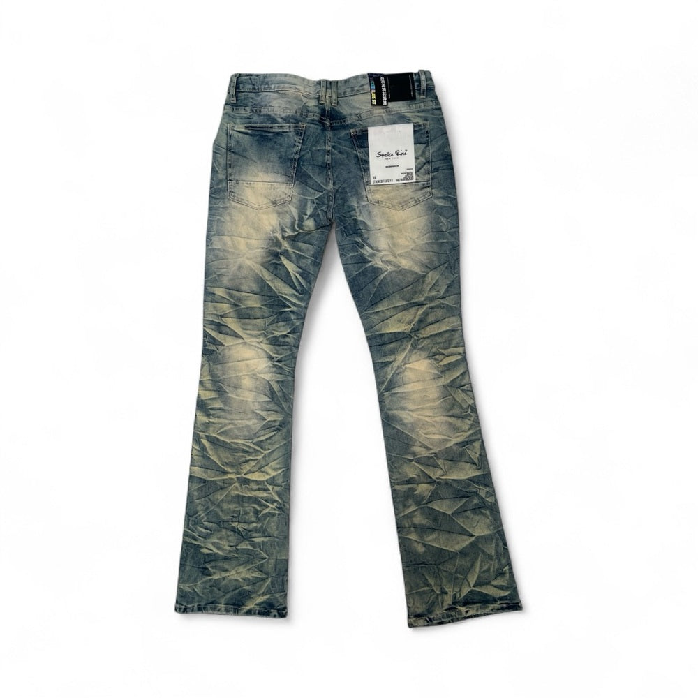 Men's Smoke Rise Star Studded Flare Jeans